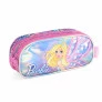 Estojo Infantil Escolar Triplo - Barbie Fada - Rosa - Luxcel