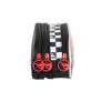 Estojo Infantil Escolar Triplo - Hot Wheels - Preto - Luxcel