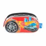 Estojo Infantil Escolar Triplo - Hot Wheels - Preto - Luxcel