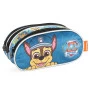 Estojo Infantil Escolar Triplo - Patrulha Canina - Chase - Luxcel