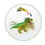 Figura - Dinossauro Rex Attack - Lança Míssil - Verde - Adijomar