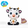 Figura - My Fun Poo Zoo - Faz Caquinha - Vaquinha - Adijomar