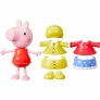 Figura - Peppa Pig - Estilos Divertidos - Porquinha Peppa - Hasbro