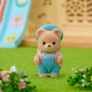 Figura com Acessório - Sylvanian Families - Bebê Urso - Epoch Magia