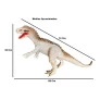 Figura de Vinil - 74 cm - DinoPark - Invencible T-Rex Branco - Bee Toys