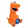 Figura de Vinil - Dinossauro - Baby Rex Bolinhas - Laranja - Adijomar