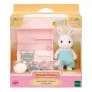 Figura e Conjunto - Sylvanian Families - Cozinha - Pai Coelho Neve - Epoch Magia