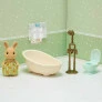 Figura e Conjunto - Sylvanian Families - Banho - Menina Coelho Raio de Sol - Epoch Magia
