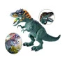 Figura Eletrônica - Dinossauro - Tiranossauro - Verde - DM Toys