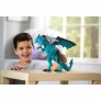 Figura Eletrônica - Robô - Thorn - O Dragão de Gelo - Polibrinq 