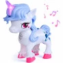 Figura Interativa - Baby Unicórnio Love - Branco - DM Toys