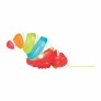 Figura Interativa - Puxa e Empurra - Amiguinho Caranguejo - Winfun - Yes Toys