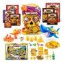 Figura Surpresa - Smashers Dino Island - Gold Crânio - Fun Divirta-se