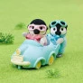 Figuras - Sylvanian Families - Carrinho dos Bebês Pinguins - Epoch Magia
