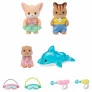 Figuras - Sylvanian Families - Diversão na Piscina - Epoch Magia