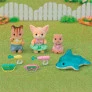 Figuras - Sylvanian Families - Diversão na Piscina - Epoch Magia