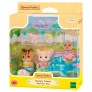 Figuras - Sylvanian Families - Diversão na Piscina - Epoch Magia