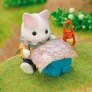 Figuras - Sylvanian Families - Exploração Animada Gatos de Leite - Epoch Magia