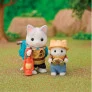 Figuras - Sylvanian Families - Exploração Animada Gatos de Leite - Epoch Magia
