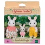 Figuras - Sylvanian Families - Família Coelhos Neve - Epoch Magia