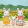 Figuras - Sylvanian Families - Família Coelhos Neve - Epoch Magia