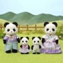 Figuras - Sylvanian Families - Família dos Pandas Graciosos - Epoch Magia