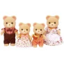 Figuras - Sylvanian Families - Família dos Ursos - Epoch Magia