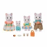 Figuras - Sylvanian Families - Família Gatos de Leite - Epoch Magia