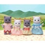 Figuras - Sylvanian Families - Família Gatos Persas - Epoch Magia