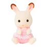 Figuras - Sylvanian Families - Gêmeos Coelho Chocolate - Epoch Magia