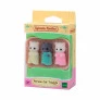 Figuras - Sylvanian Families - Trigêmeos Gatos Persas - Epoch Magia