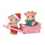 Figuras com Acessórios - Sylvanian Families - Família Renas - Epoch Magia