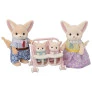 Figuras com Acessórios - Sylvanian Families - Família Raposas do Deserto - Epoch Magia