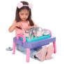 Fogão com Mesinha Infantil - Baby Gourmet - Lilás - Mercotoys