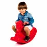 Gangorra Individual Infantil - Cavalinho Vermelho - BB Bolinhas