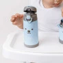 Garrafa com Canudo - Aço Inox - Térmica - 400 ml - Gumy - Azul - Buba