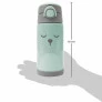 Garrafa com Canudo - Aço Inox - Térmica - 400 ml - Gumy - Verde - Buba