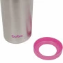 Garrafa com Canudo - Aço Inox - Térmica - 400 ml - Rosa - Buba