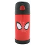 Garrafa com Canudo - Térmica - 400ml - Homem-Aranha - Zonacriativa