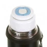 Garrafa Infantil Aço - Térmica - 350 ml - Marvel Avengers - Capitão América - Dermiwil