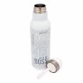 Garrafinha Cantil - 500ml - The Boss - Cinza - Uatt