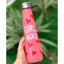 Garrafinha Cantil - 600ml - Girl Boss - Rosa - Uatt