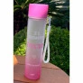 Garrafinha com Alça - Cilíndrica - 380ml - Pensamento é Positivo - Uatt