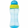 Garrafinha Fresh Infantil com Tampa e Canudo - 300ml - Azul - Buba