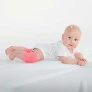 Joelheira para Bebê Engatinhar - Antiderrapante - Rosa - Buba
