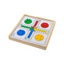 Jogo de Tabuleiro Clássico - 2 em 1 - Damas e Ludos - Xalingo