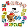 Jogo da Memória - Arca de Noé - 40 Peças - Pais e Filhos