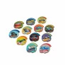Jogo da Memória em Madeira - Hot Wheels - 24 Peças - Xalingo