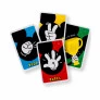 Jogo de Cartas - Disney Mickey - Pedra Papel e Tesoura - Pais e Filhos