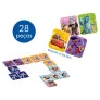 Jogo de Dominó Infantil - Disney-Pixar - Personagens - 28 Peças - Toyster